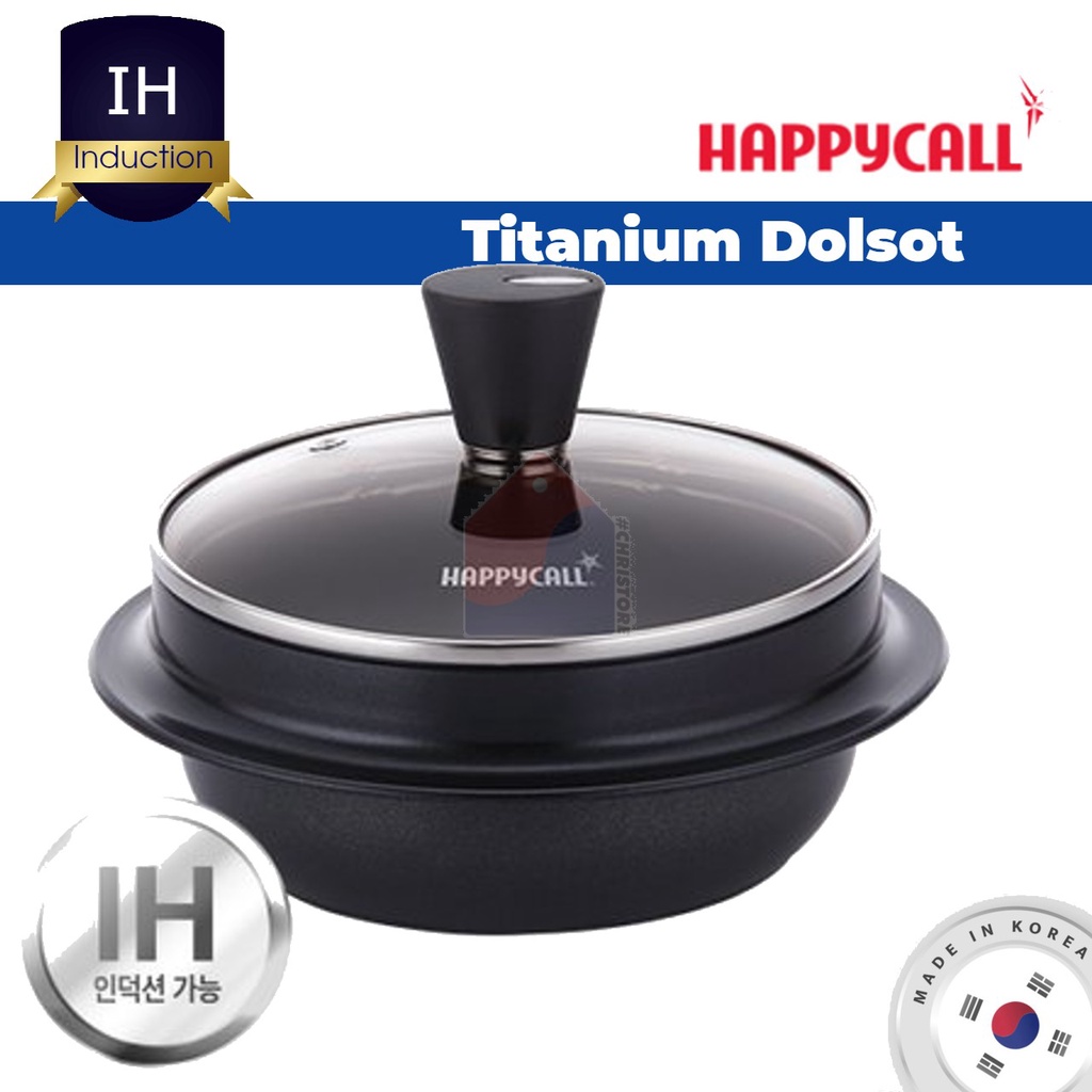 Happycall IH induction Nonstick Titanium ddukbaegi Pot | Shopee Malaysia