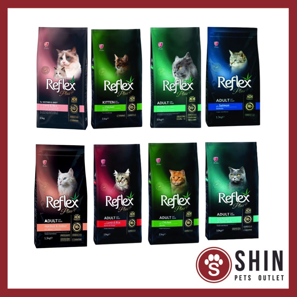 Reflex Plus Kitten / Adult (Cat Dry Food) Reflex Plus 15kg Shopee Malaysia
