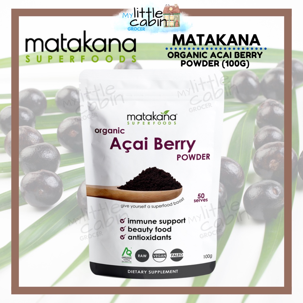 [NZ] Matakana Superfood Acai Berry Powder Organic 100g Shopee Malaysia