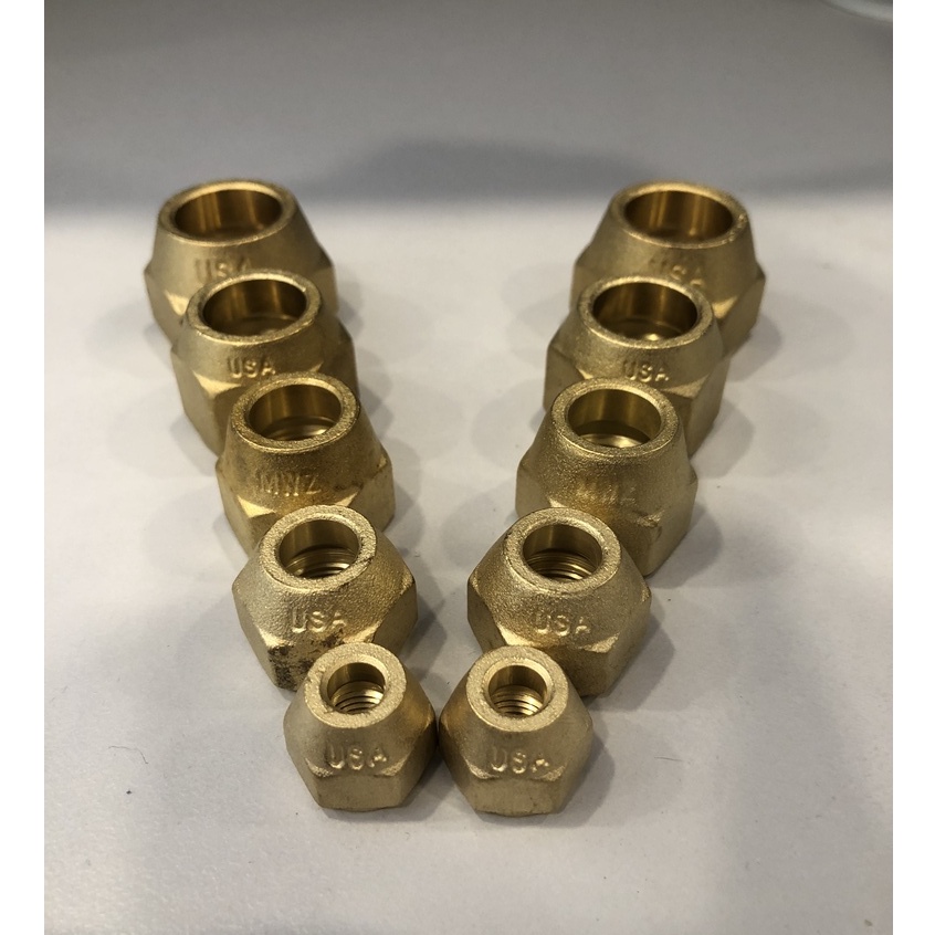 FLARING NUT AIRCOND COPPER TUBE FLARING NUTS JOINTS INDOOR/OUTDOOR