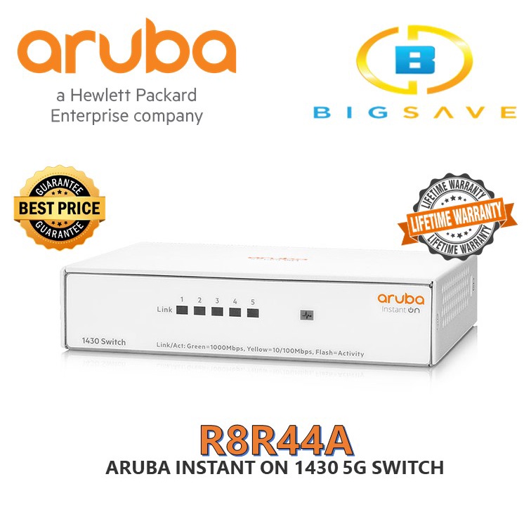 ARUBA R8R44A INSTANT ON 1430 5G SWITCH | Shopee Malaysia