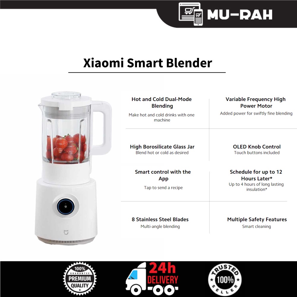 Xiaomi Smart Blender [Heating/High Speed Cooking Blender Mixer Grinder