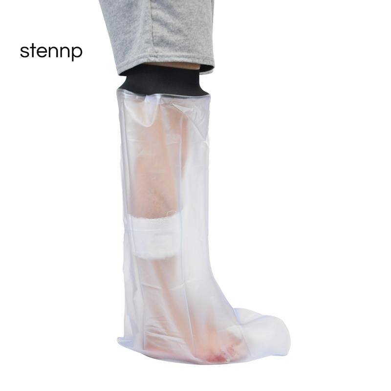 Waterproof Cast Shower Cover Leg for Adults Foot and Lower Leg Cast Wounds Protector Showering
