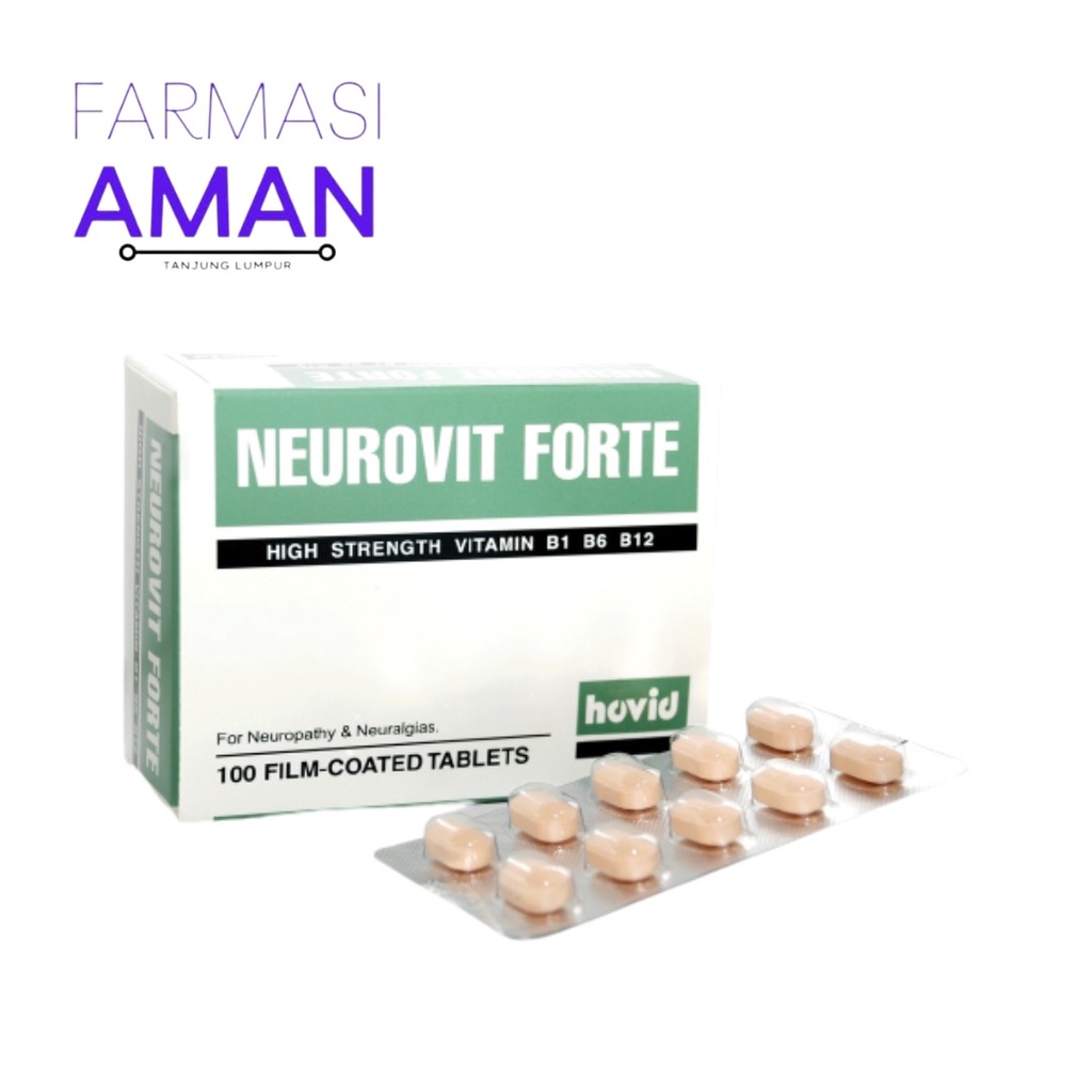 Neurovit Forte Tablets 100's | Shopee Malaysia