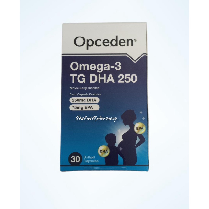 Opceden Omega3 TG DHA 250 30 softgels x 500mg Shopee Malaysia