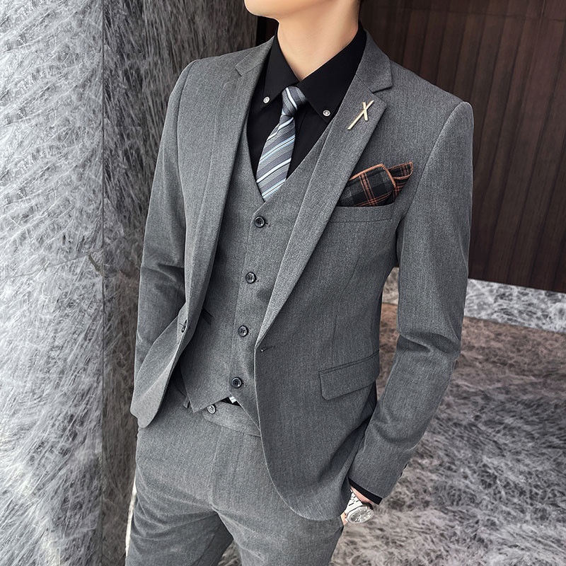 New suit men s casual handsome best man and groom wedding dress busines formal suit men s suit