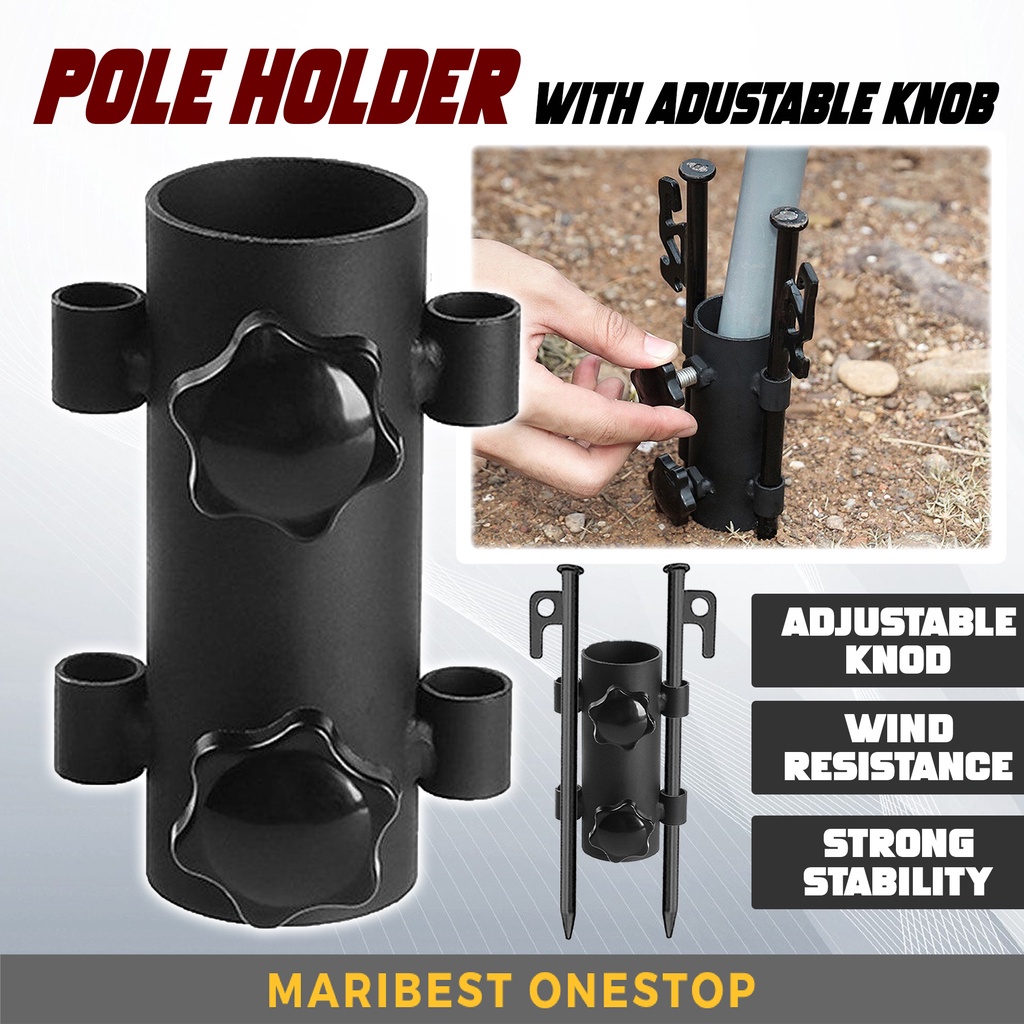 Camping Pole Holder Camping Tent Pole Holder Flysheet Tarp Holder