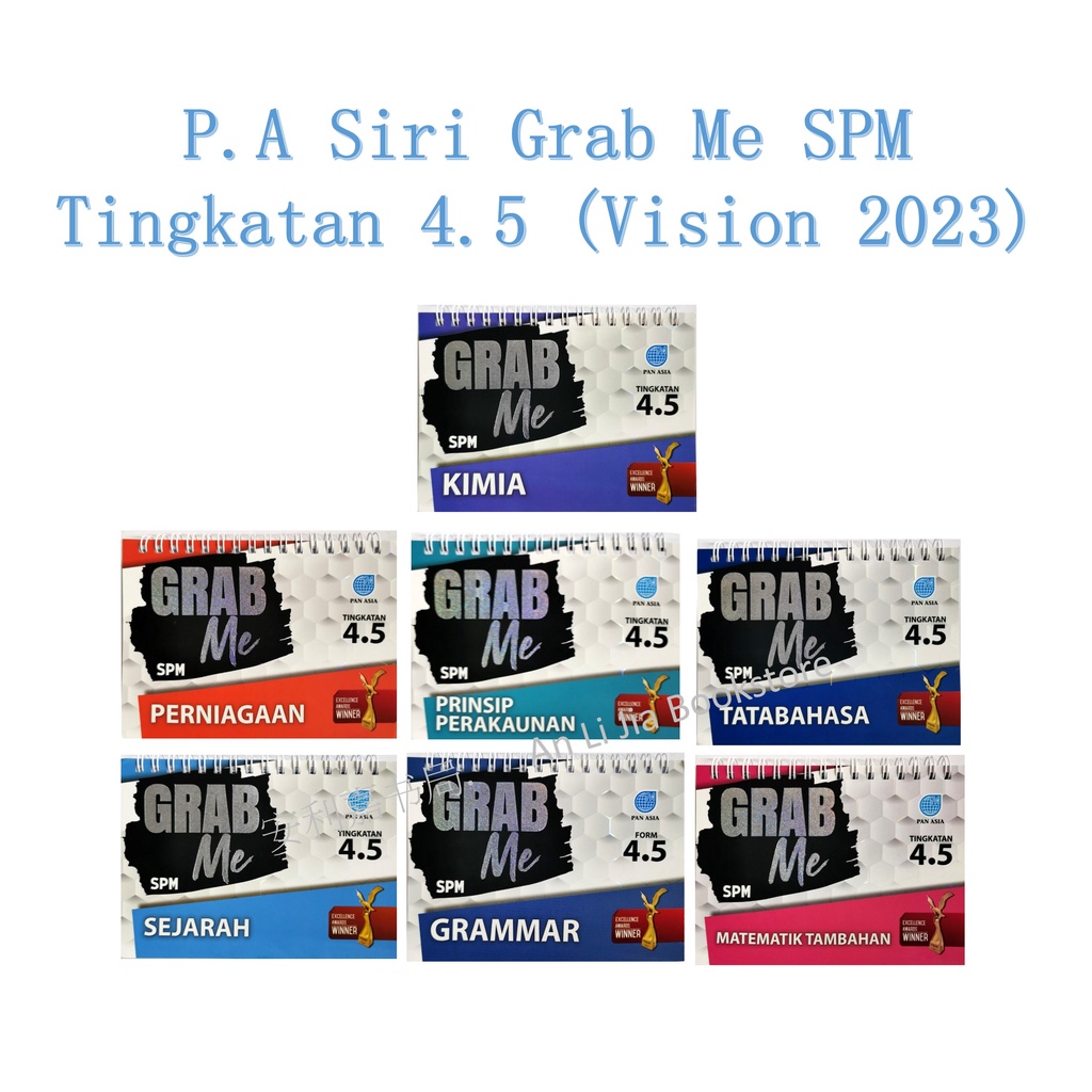 P.A Siri Grab Me SPM Tingkatan 4.5 (Vision 2023) * Buku Rujukan ...