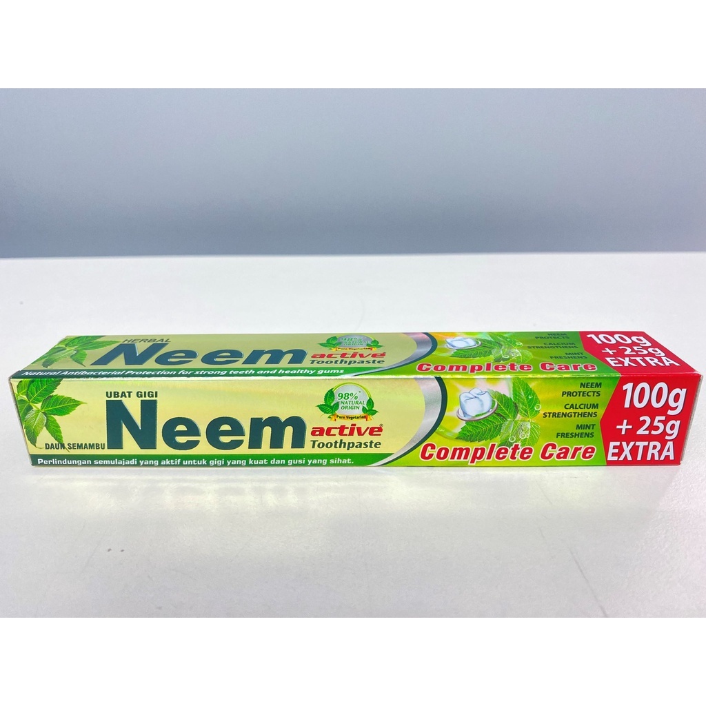 (READY STOCK) Neem Active Toothpaste Daun Semambu I 125G & 200G