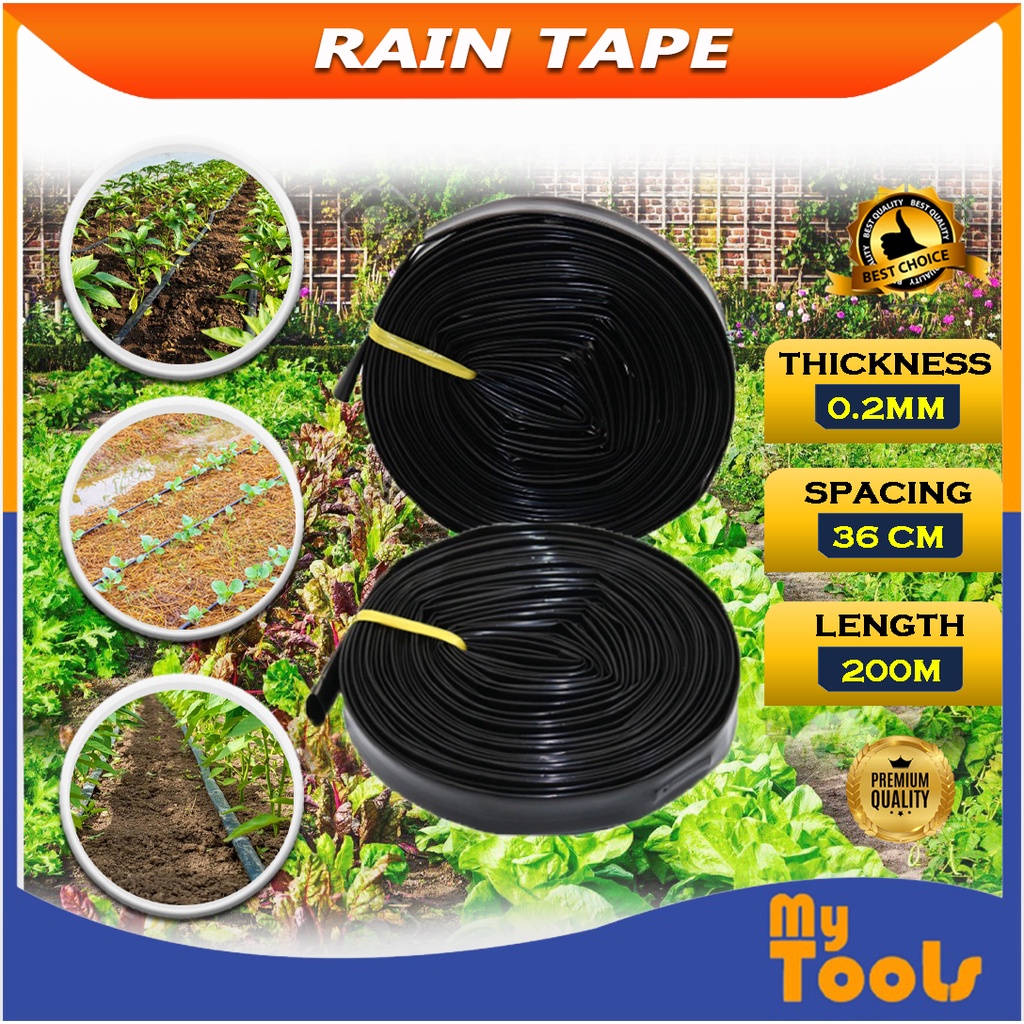 Mytools N30 200m Mirco Spraying Irrigation Tape System Garden Watering
