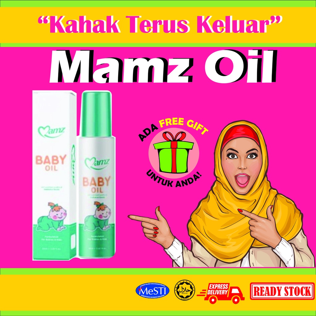 ORIGINAL MAMZ OIL SPRAY PENAWAR BATUK SELSEMA / FAST SHIPING /READY ...