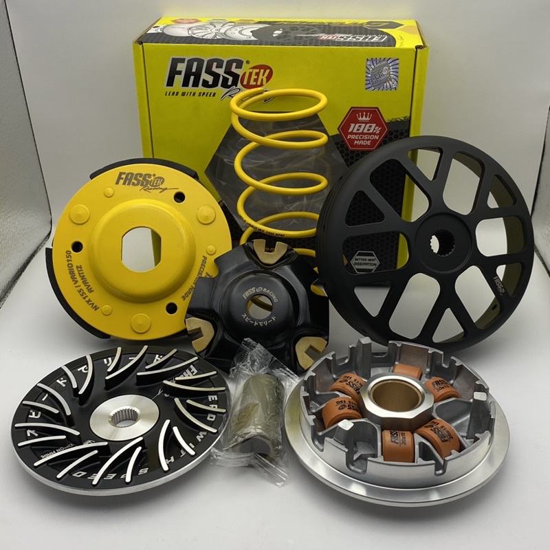[VARIO150 / PCX150V3 / ADV150] FASSTEK RACING CVT FRONT PULLEY + AUTO CLUTCH CARRIER + CLUTCH