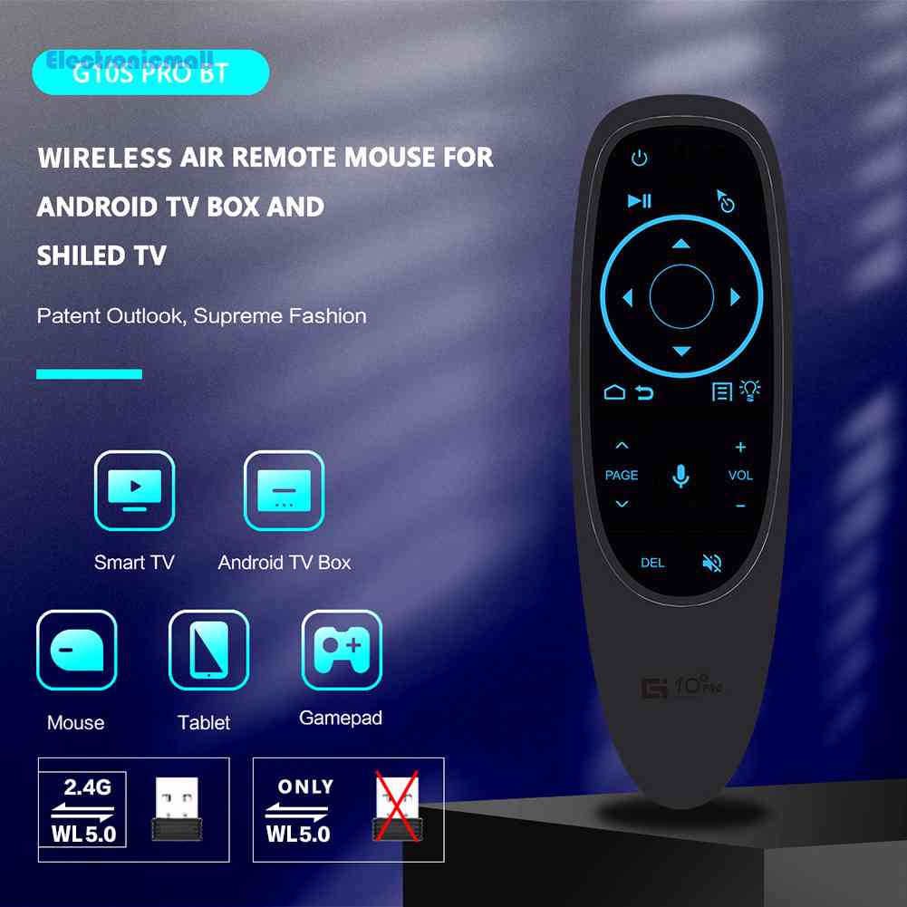 Durable Multi G10S Pro Bluetooth-compatible Voice Remote Control 2.4G Air Mouse Smart TV Reliable Must