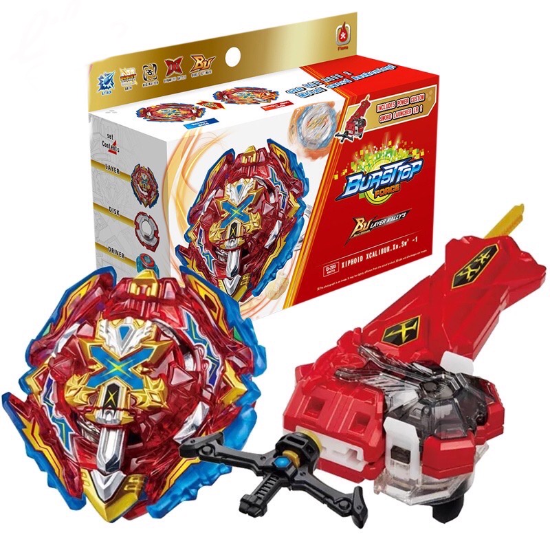 Beyblade Burst BU Starter B 200 Xiphoid Xcalibur Xn Sw 1 B200 With