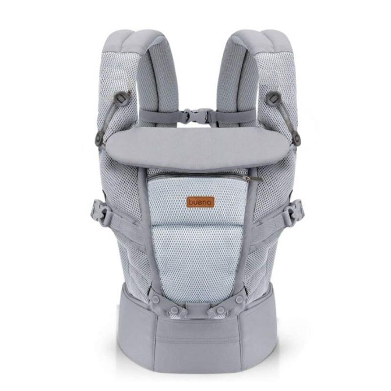 Bueno All In 1 360 Ergonomic New Born Baby Carrier Grey Shopee Malaysia