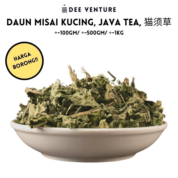 Daun Misai Kucing Kering, Teh Misai Kucing, Kumis Kucing/ Java Tea Kidney Healing/ 猫须草, 养肾草，养肾茶，养肾草 (+-50gm/ +-100gm)