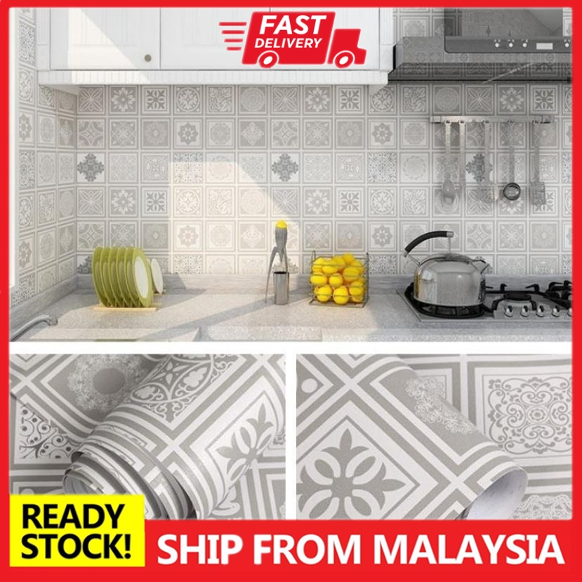 (Tiles)❗ Moroccan Mosaic Pattern Kitchen Tiles Bathroom Background PVC Furniture Renovation Waterproof Wallpaper Sticker