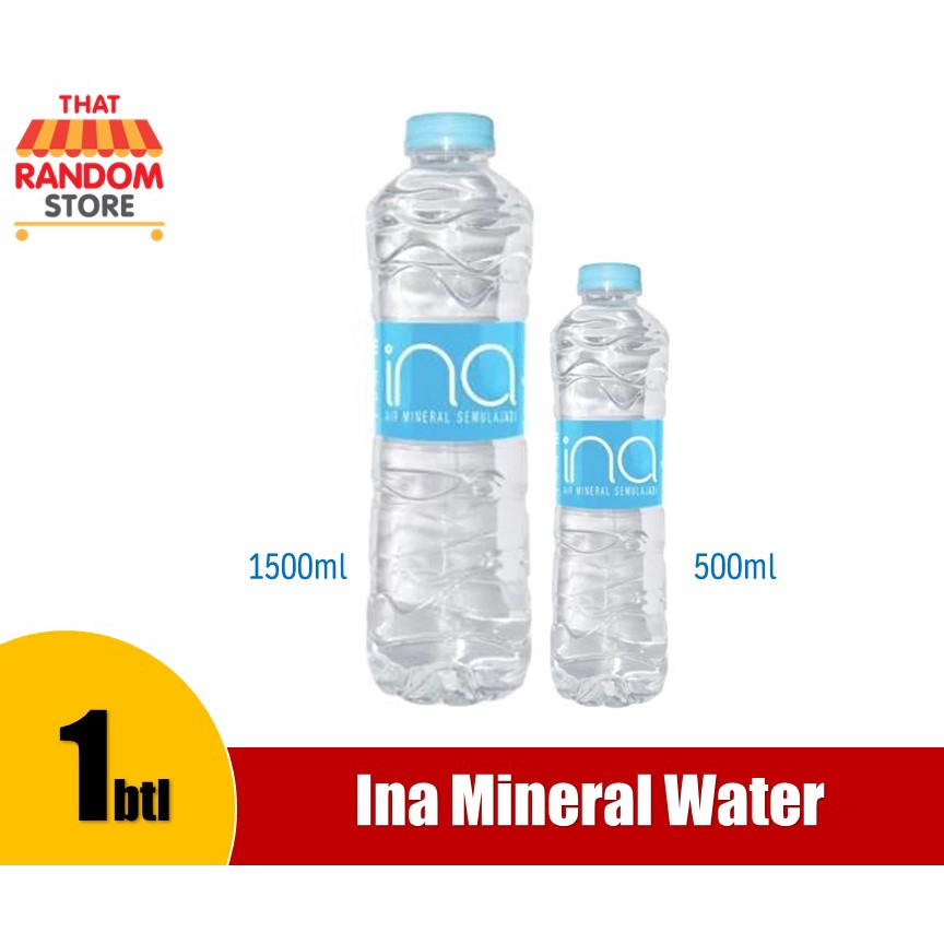 Ina Mineral Water (500ml / 1500ml) | Shopee Malaysia