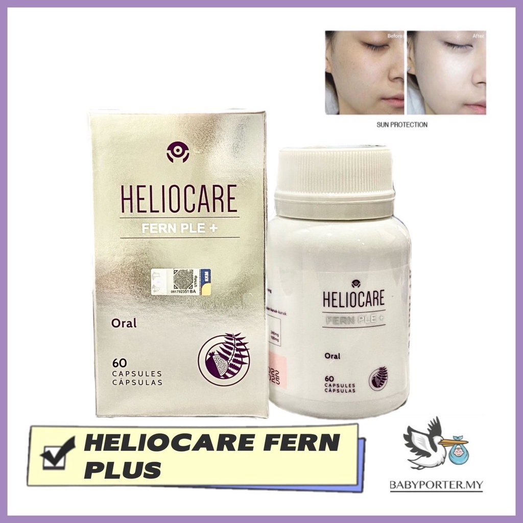 Heliocare Fern Plus 240mg (60 capsules) | Shopee Malaysia