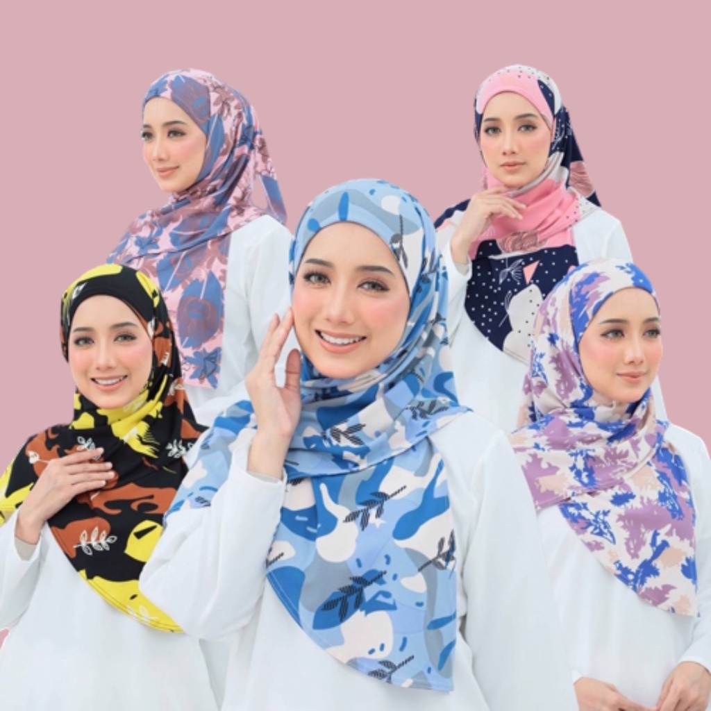 (NEW ITEM !) Bawal Lazy /Instant Bawal ANTI KEDUT/Tudung Easy /Bawal ...