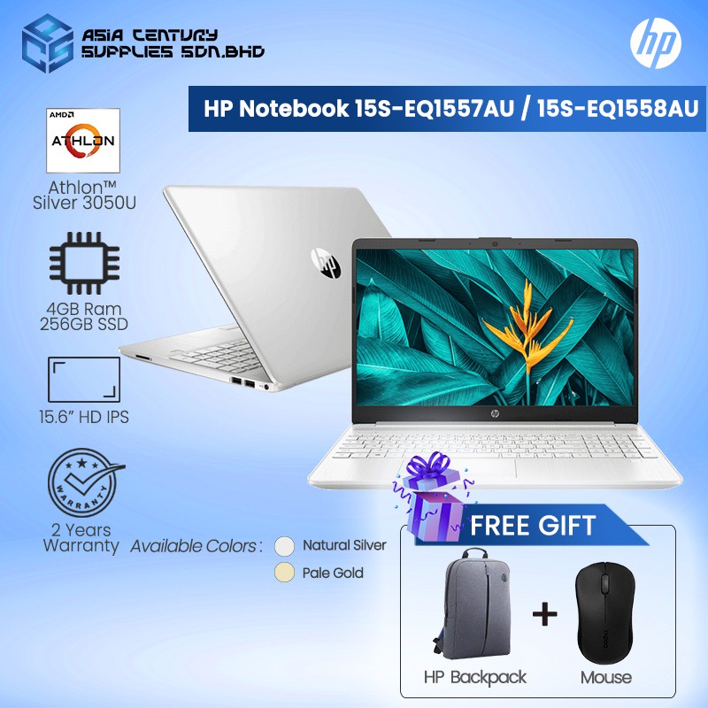 Hp Notebook 15s Eq1557au 15s Eq1558au Amd Athlon 3050u4gb256gbumawin11opi1yrbp 4419