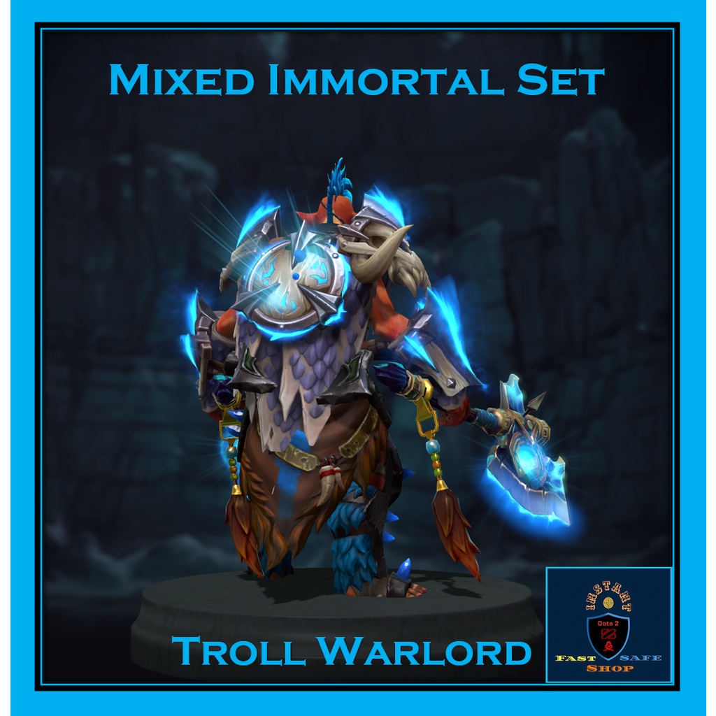 Dota 2 Troll Warlord Mixed Immortal Set | Shopee Malaysia