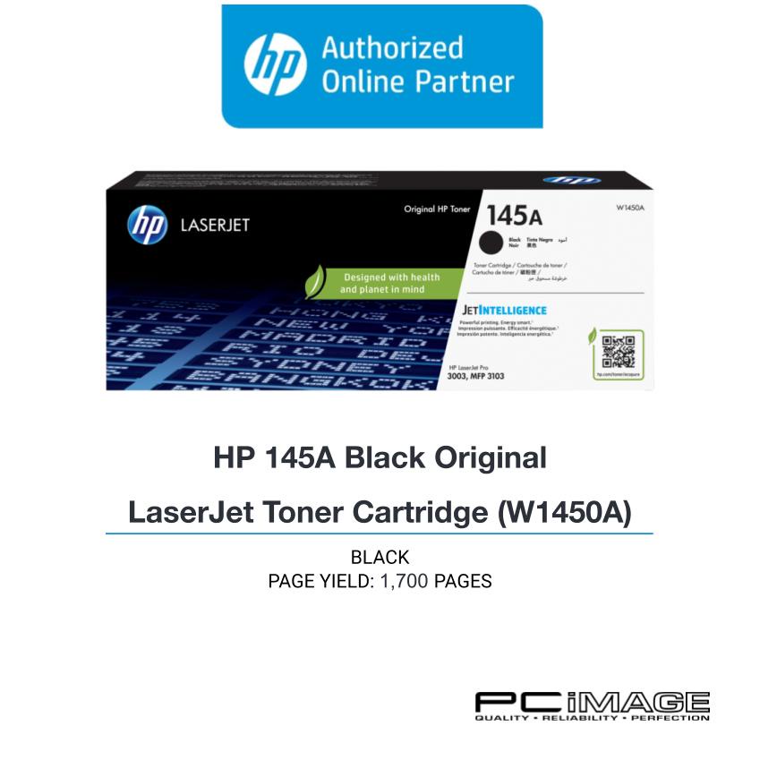 HP 145A Black Original LaserJet Toner Cartridge (W1450A) Shopee Malaysia