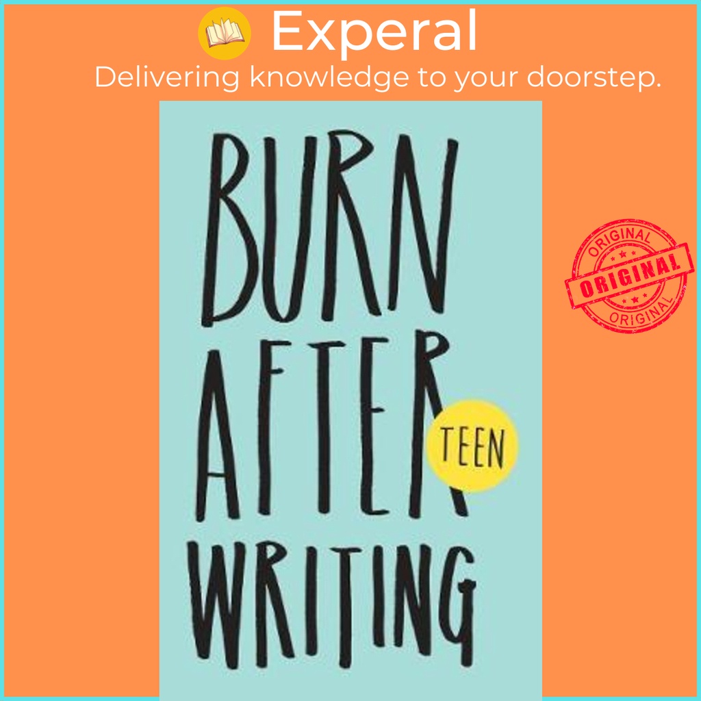 [English] - Burn After Writing Teen by Rhiannon Shove (UK edition, paperback)