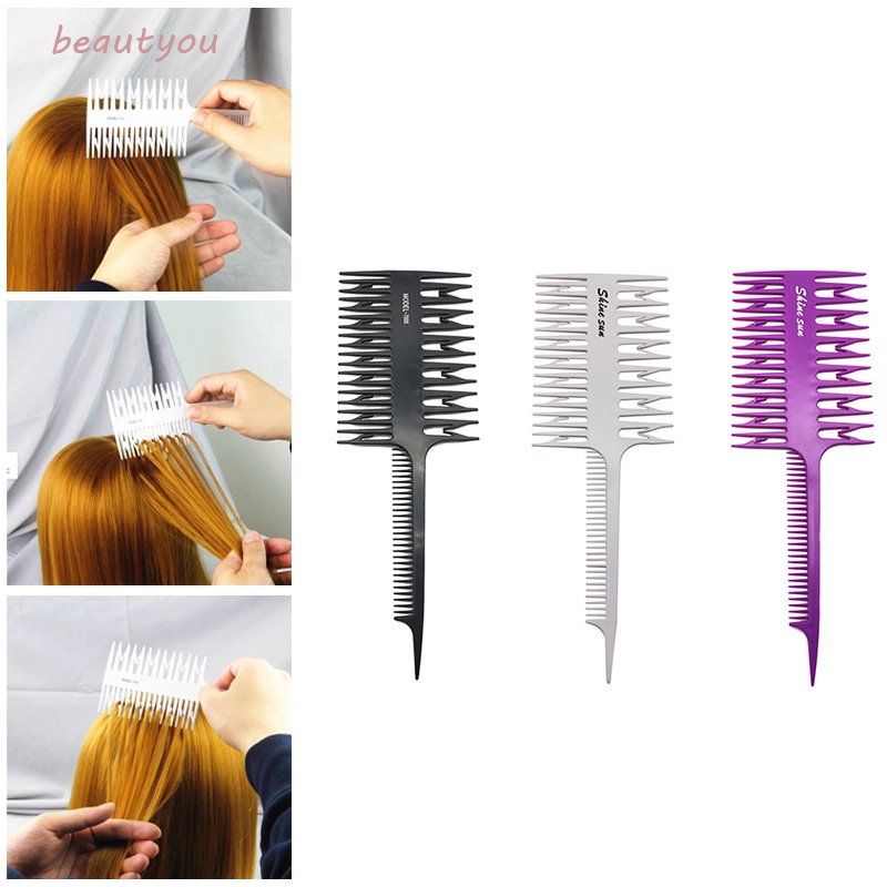 [Readystock] Professional Hair Comb Hair Dyeing Highlight Hair Brush