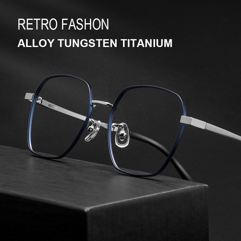 New Ultem PEI Glasses frame Retro Polygonal Optical Eyeglasses Ultra
