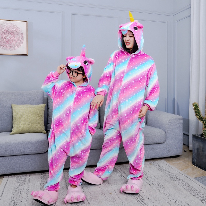 costume kids Women Star Sky TianMa Unicorn Kigurumi Animal Pajamas Cartoon  Cosplay Costume Unisex Onesie Sleepwear Pyjam | Shopee Malaysia