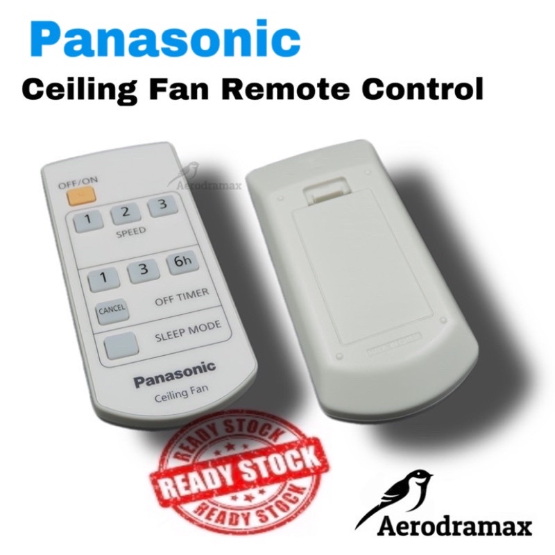 PANASONIC Ceiling Fan Remote Control (Original) Shopee Malaysia