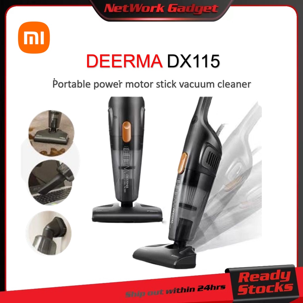 Deerma DX115C Handheld Portable Handheld Vacuum Cleaner 15KPa HEPA 2 in 1 Portable Car Dust