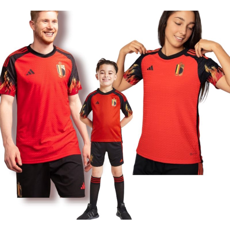 2022 WORLD Cup.. Belgium Home kit jersey dewasa dan kanak kanak ❤️High quality gred jerse y