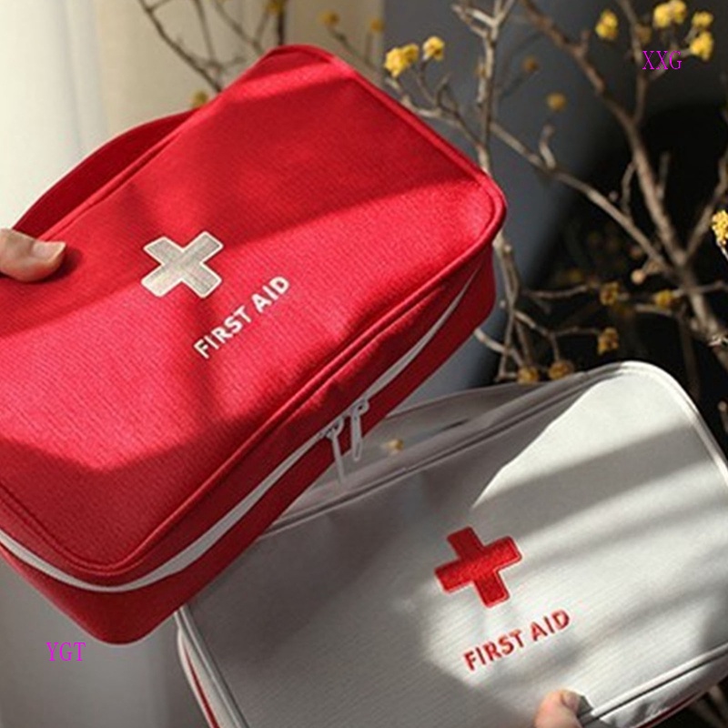 XXG Empty Large First Aid Kits Portable Outdoor Survival Disaster Earthquake Emergency Bags Big Capacity Home/Car Medical Package