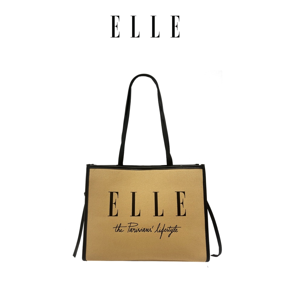 Elle Emi Tote Bag (3 Colors: Black, Blue, Military Green)