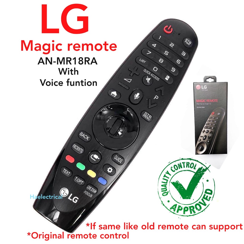 LG TV Magic Voice Remote Control AN-MR18BA | Shopee Malaysia