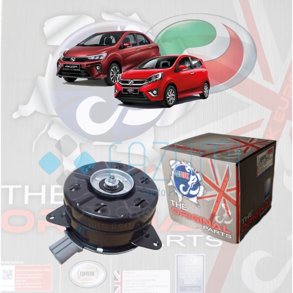 Perodua Bezza/ Axia 1.0 QHUK Radiator Fan Motor | Shopee Malaysia