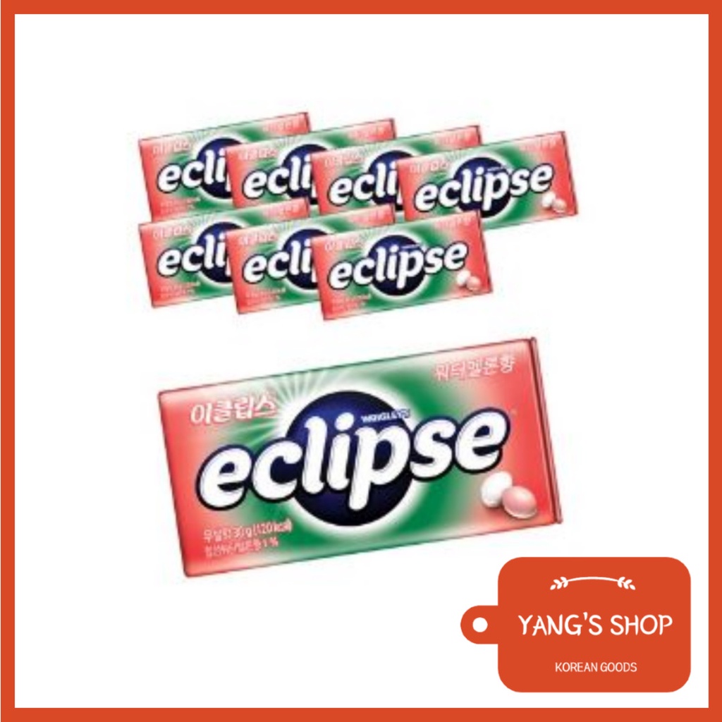 [Eclipse] NO SUGAR "NEW" Watermelon Flavor Candy / Korean Snack