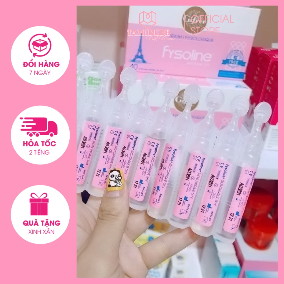 Physiological Saline For Babies, Fysoline Physiological Saline 40 Shrimp TAMIBEBE Shopee Malaysia