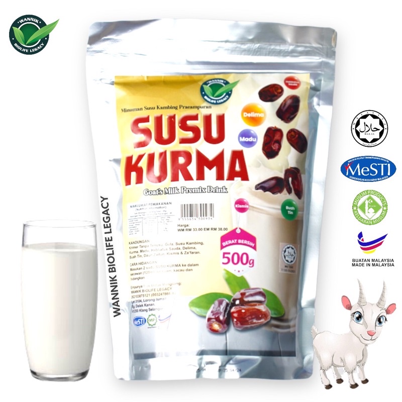 [ HB NORMAL ] SUSU KAMBING KURMA BAIK UNTUK IBU MENGANDUNG, MENYUSU BADAN, KANAK2, WARGA TUA DAN SEMUA PERINGKAT UMUR