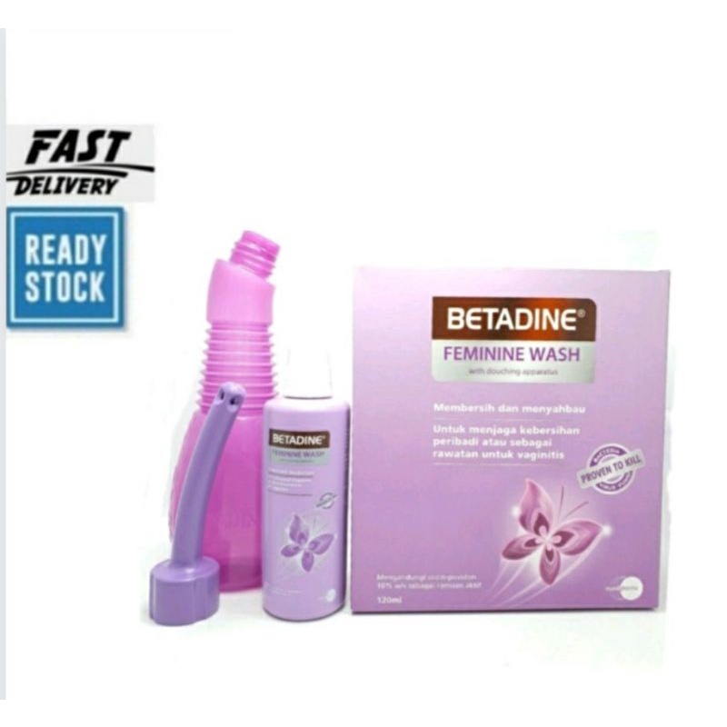 Betadine Feminine Wash with Douching Shopee Malaysia