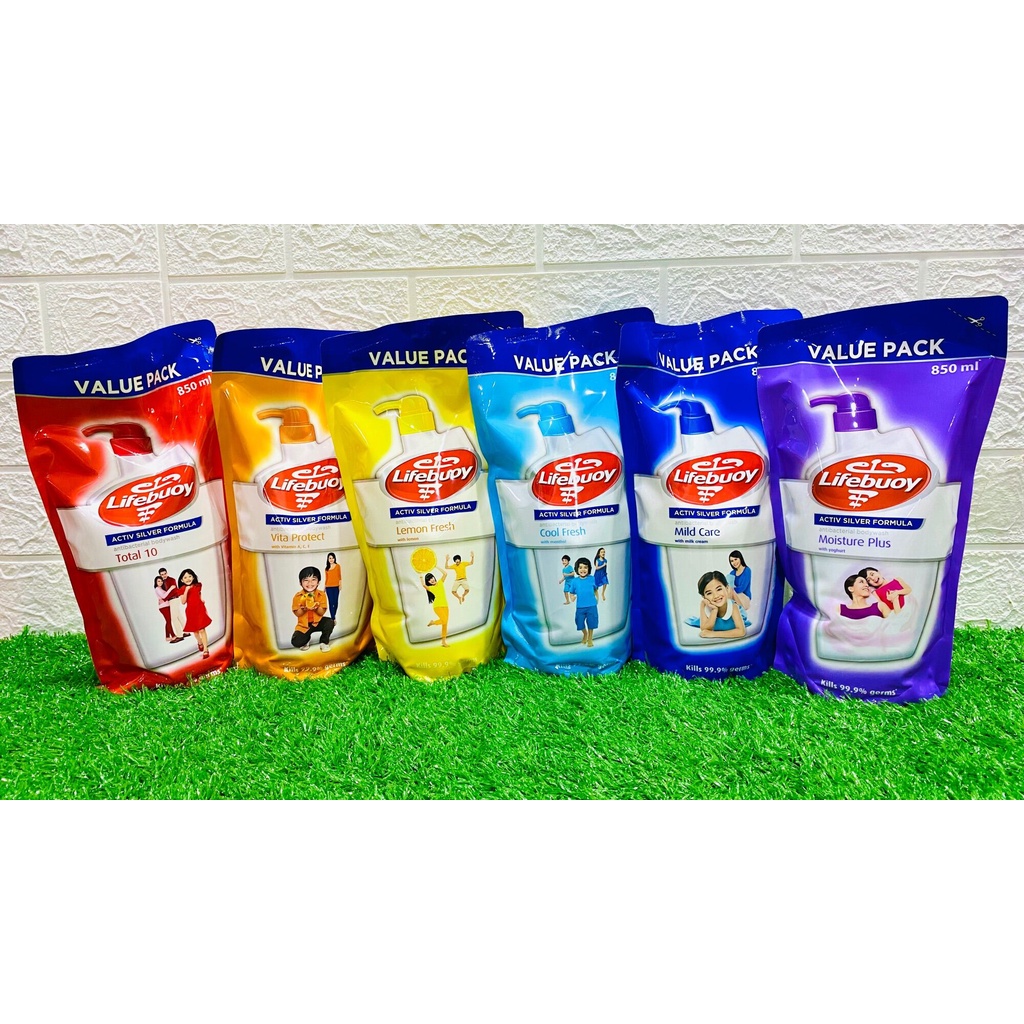 LIFEBUOY ANTIBACTERIAL BODY WASH REFILL PACK 850ML [SHOWER GEL] [BODY