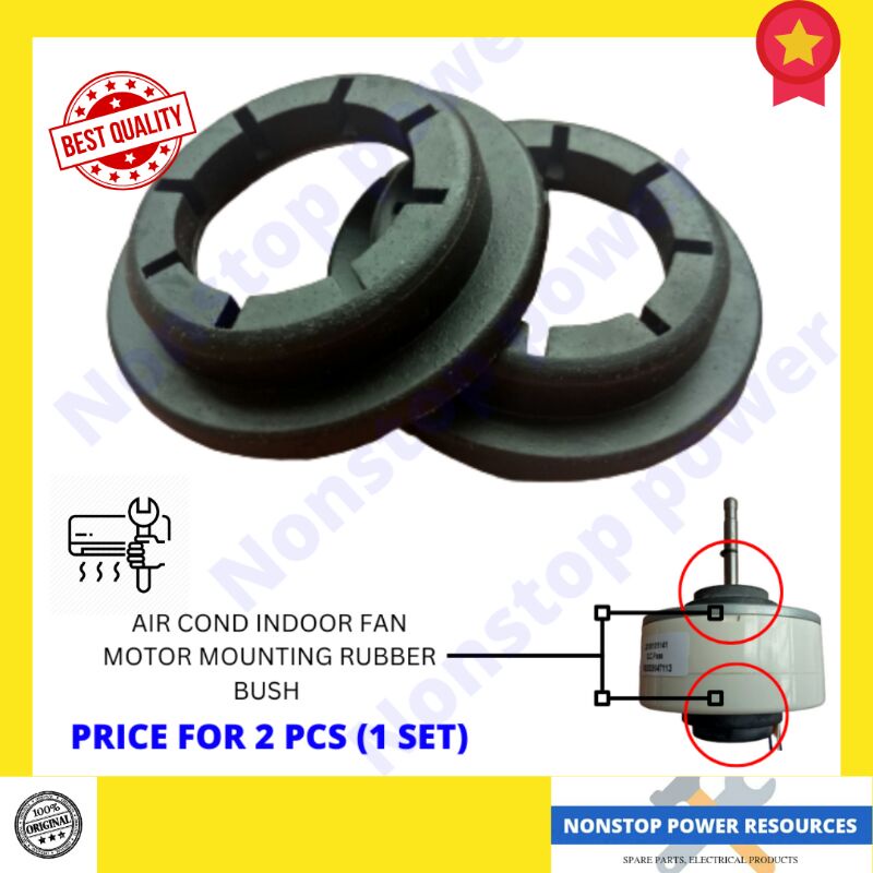 Air Cond Blower Fan Motor Mounting Rubber / Getah Motor Kipas Blower
