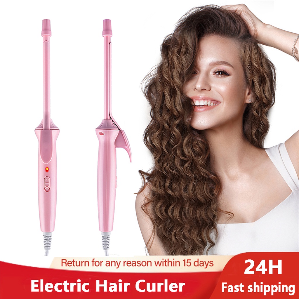 Professional 9mm Hair Curler Super Slim Tight Curls Wand Hair Root