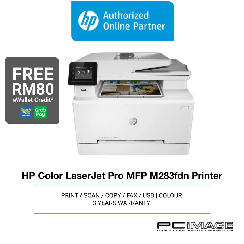 HP Color LaserJet Pro MFP M283fdn Printer | Shopee Malaysia