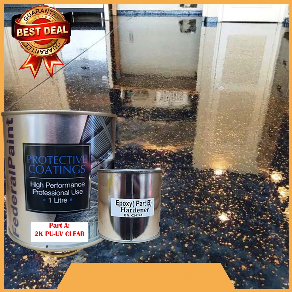 2K PU-UV CLEAR PU EPOXY COAT WATERPROOF UV-PROTECTION /2K POLYURETHANE ...