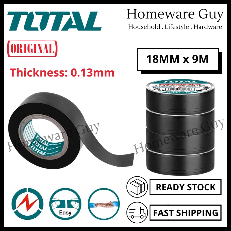 (TOTAL) PVC Wire Insulating Tape Electrical Tape PVC Electrical Tape