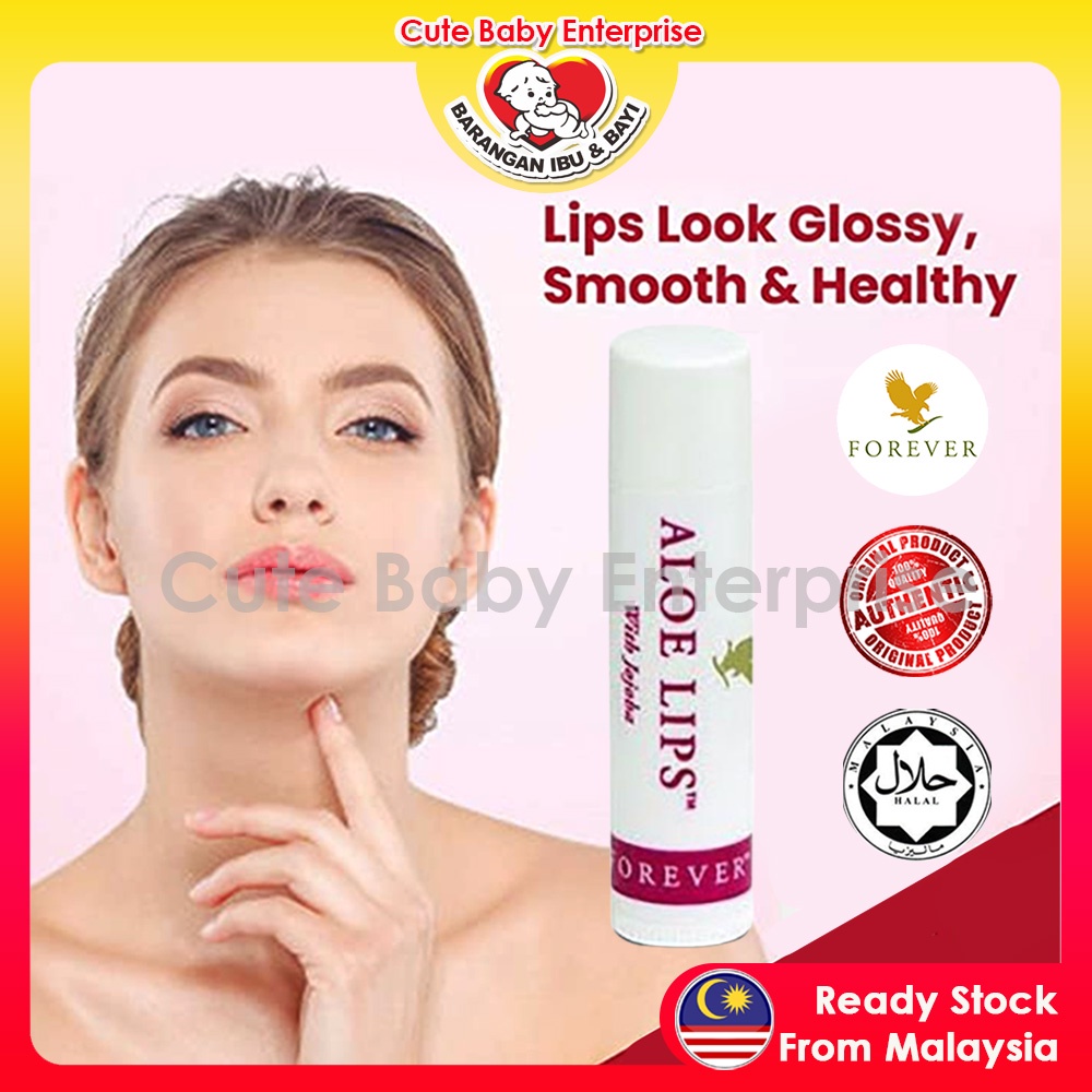 Forever Living Aloe Vera Lip Balm Pelembap Bibir Lipstick Moisturize