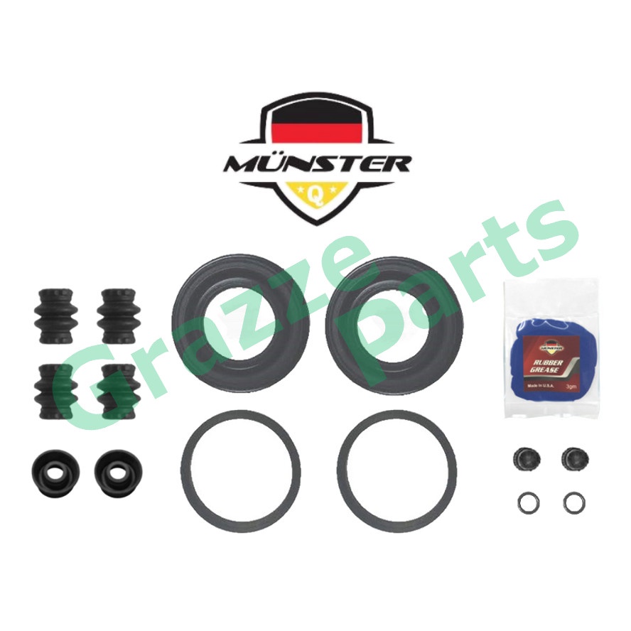 Münster Disc Brake Caliper Repair Kit (Full Set) Rear PW890083 for Proton Waja 1.6 1.8